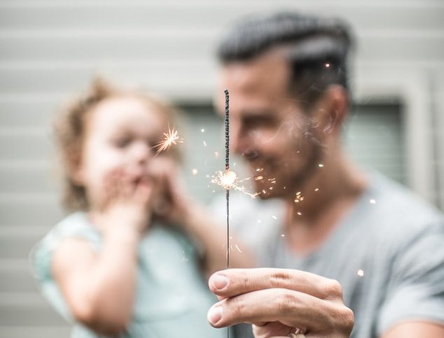 Enfant et papa