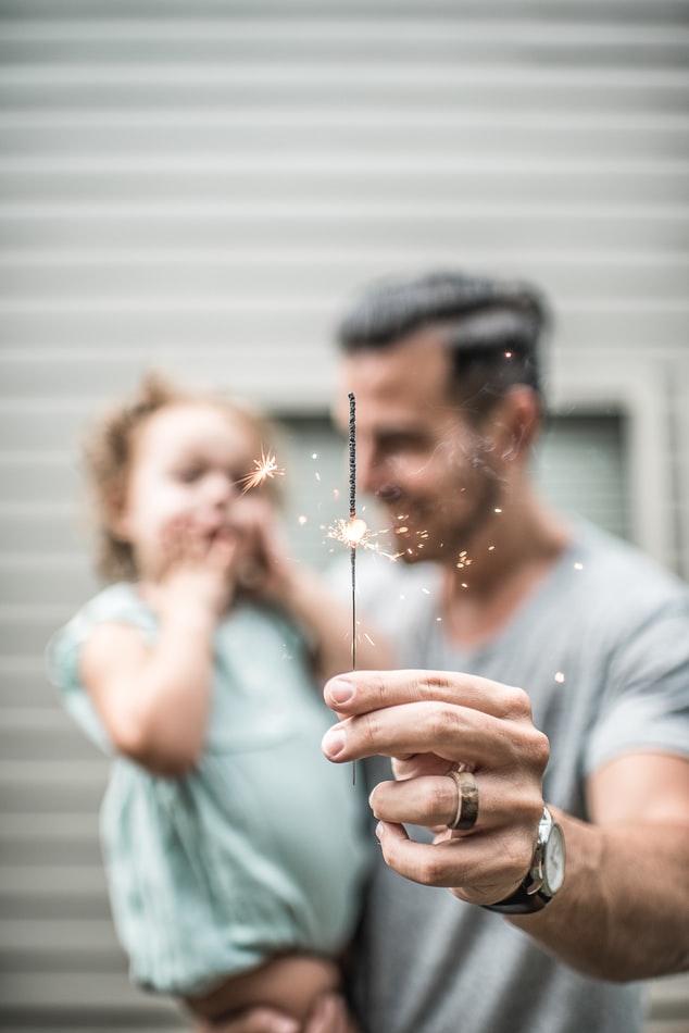 Enfant et papa